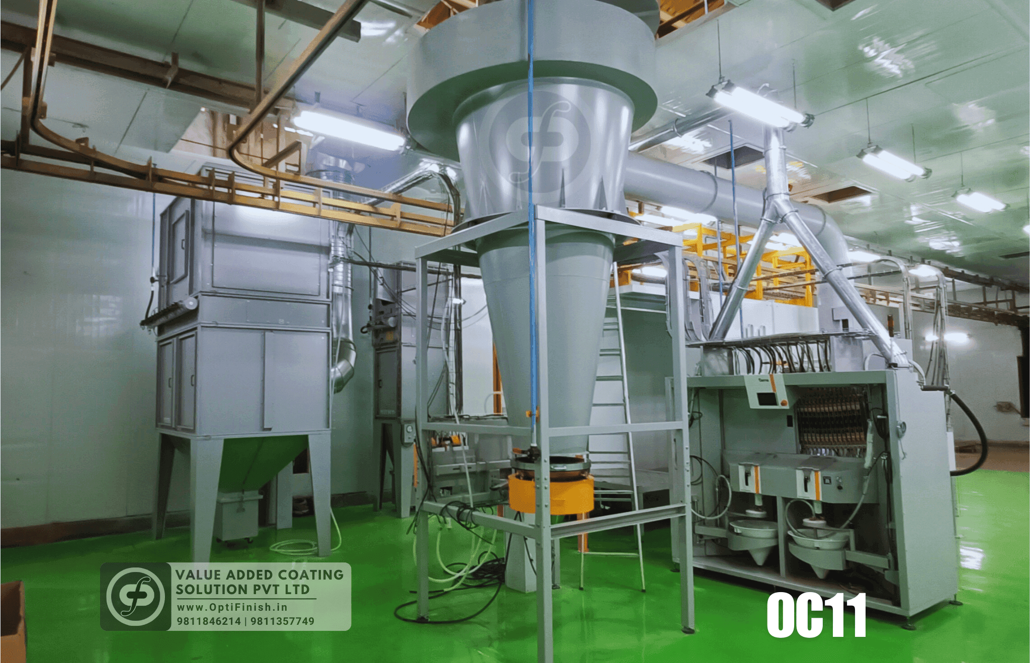 India's First GEMA OptiCenter OC11 Powder Coating Plant