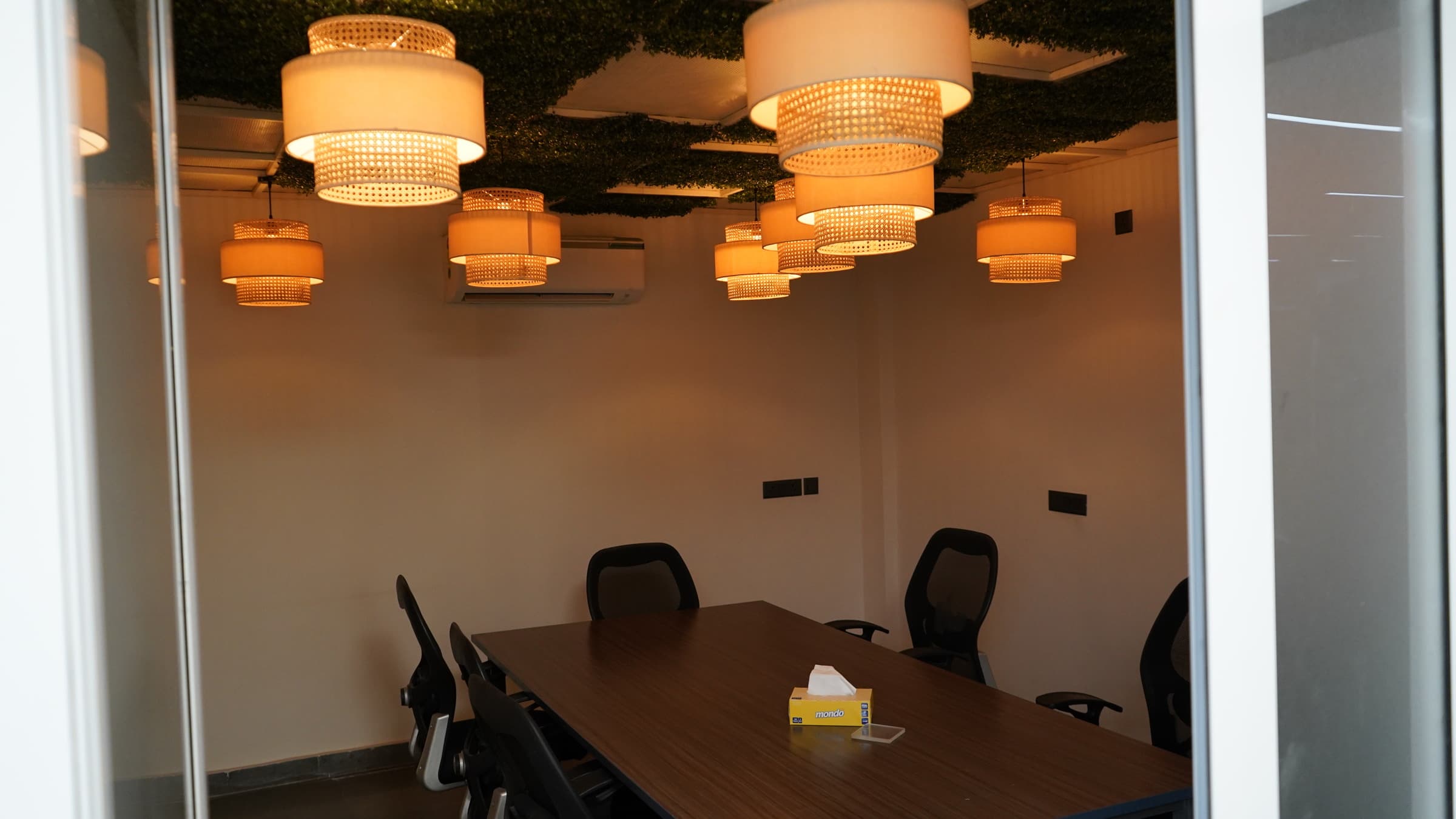 OptiFinish facility — office environment