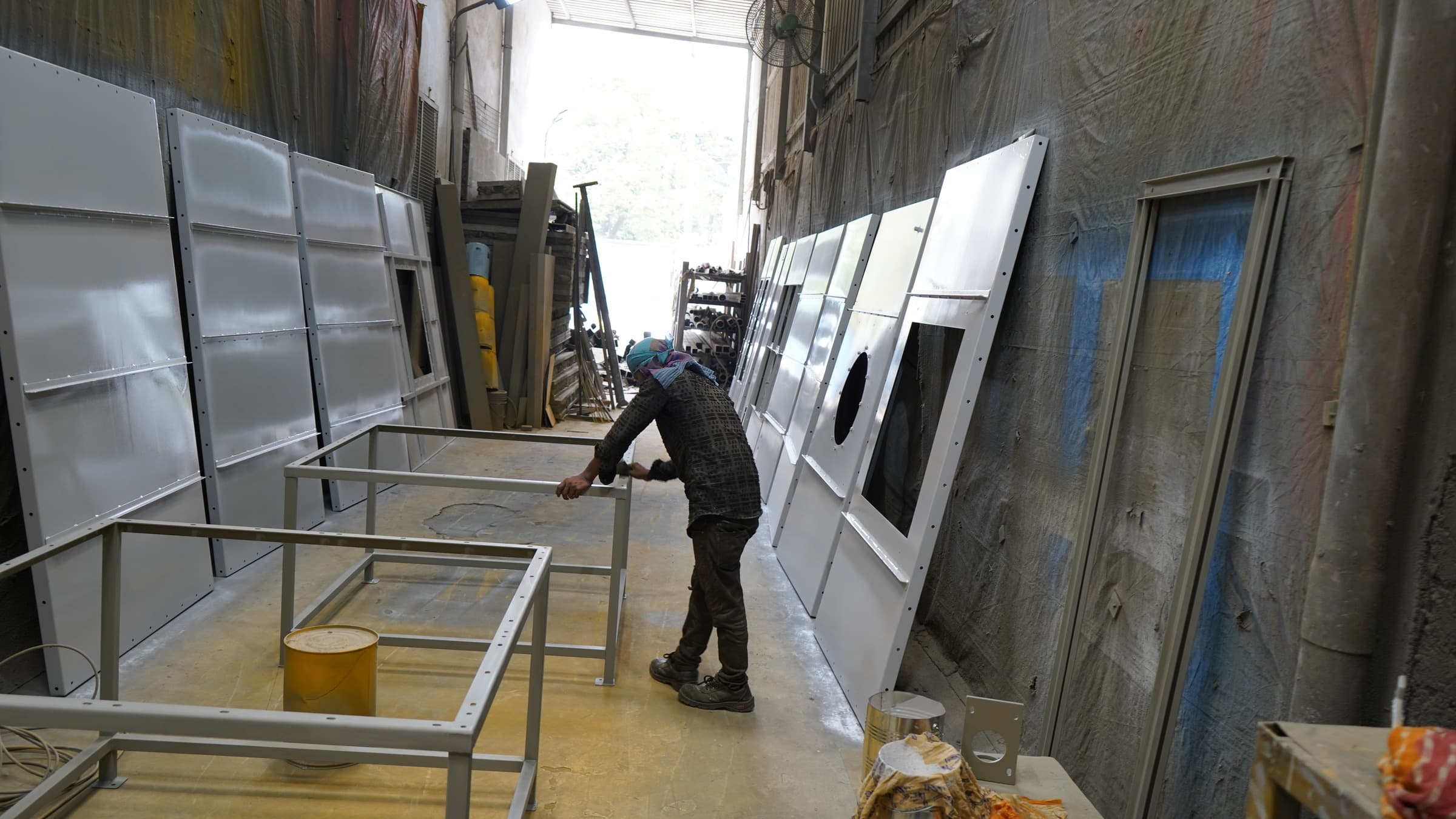 OptiFinish facility — office environment