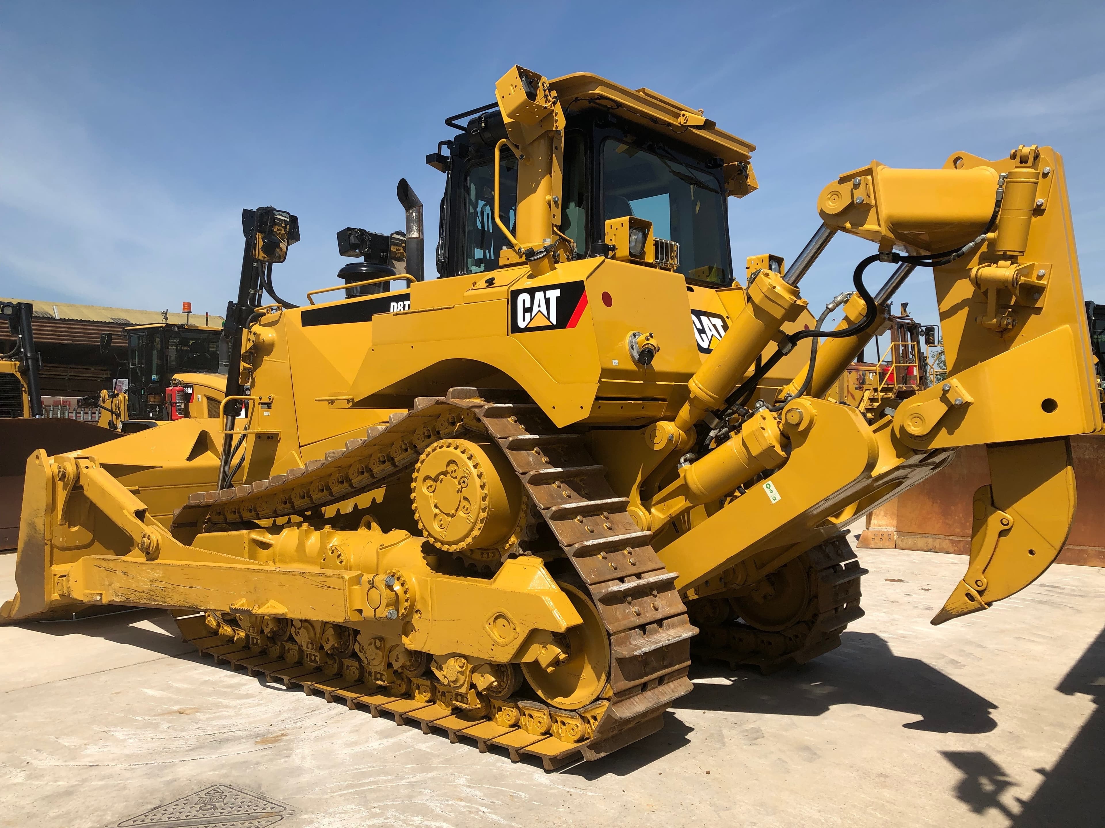 Heavy machinery painting