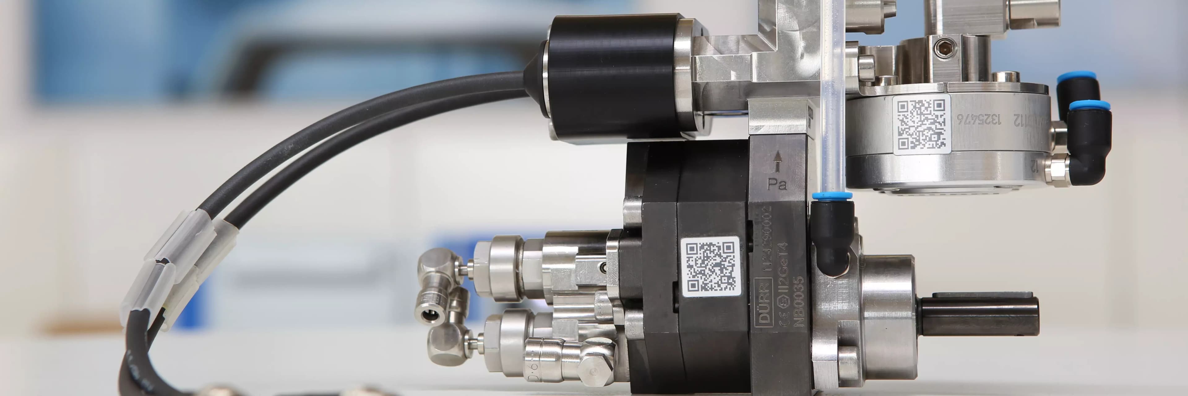 Step 01 · independent component supply to EcoDose 2K metering unit