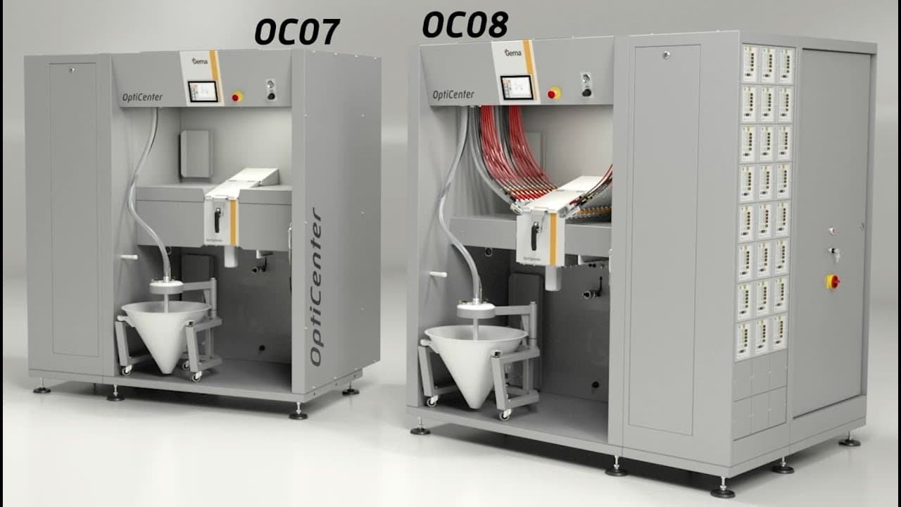 OptiCentre Powder Management