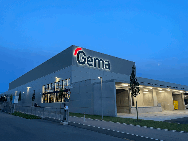 GEMA powder coating equipment — OptiFinish authorised partner India